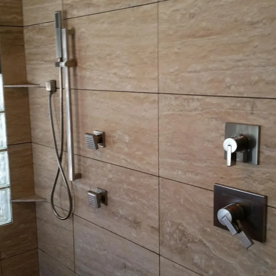 Shower fixture installation for Water Heater Replacement in San Dimas